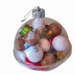 КОЛЕДНА УКРАСА 4см 24бр DP-7810