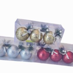 КОЛЕДНА УКРАСА 3бр DP-7820