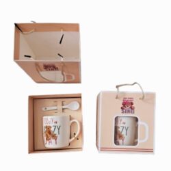 ЧАША С ЛЪЖИЧКА DP-8942С