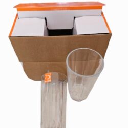 ЧАШИ 6 БР СТЪКЛО ВОДНИ DP-9174В